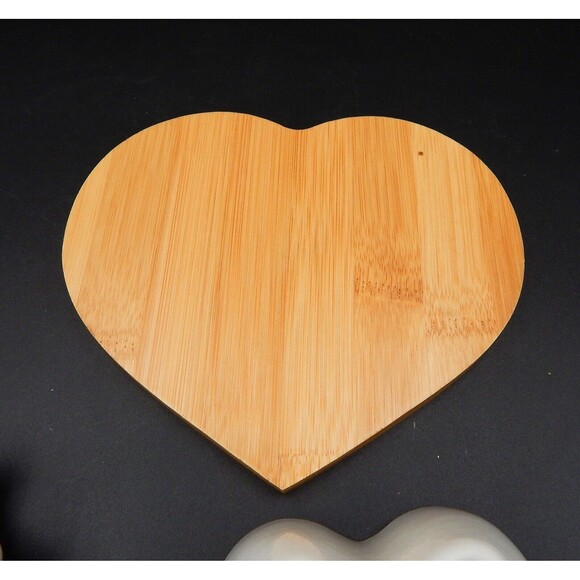 Debora Carlucci Heart Shaped Sugar Holder With Spoon And Napkin Holder With Tray - Picture 10 of 11